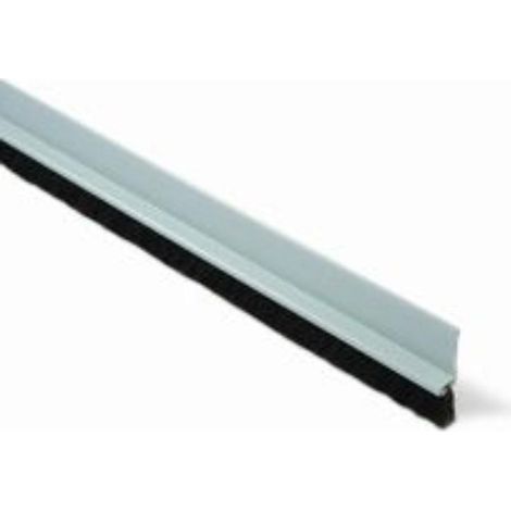 FPLUS burlete adhesivo blanco 82 cm. , Burlete bajo puerta. 82 cm. Pelo 13 mm Adhesivo Blister 1 tira