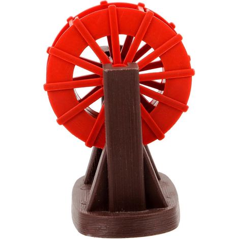 Fontaine à eau rotative de bureau de style rétro, décoration de jardin zen, convient à la maison et au bureau. (1/5)