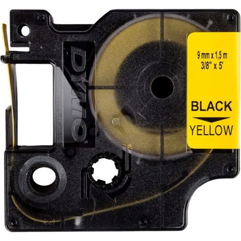 Schrumpfschlauch/Schrumpfband für Drucker 9 mm x 1,5 m gelb S0718290 18054