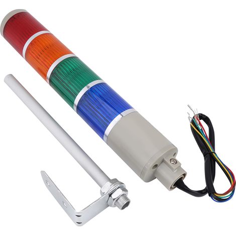 Voyant indicateur de pile (rouge, vert, jaune, bleu, voyant clignotant d'avertissement industriel 110 V) (1/5)