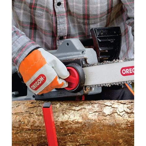 Oregon Schnittschutzhandschuhe / Schutzhandschuhe Orange Größe 11