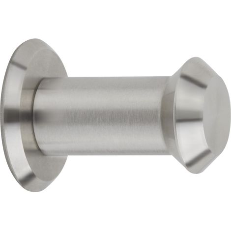Garderobenhaken LEON Länge 25 mm Kleiderhaken Jackenhaken Edelstahl SS201 mit M4 Befestigungsschraube von SOTECH (1/5)