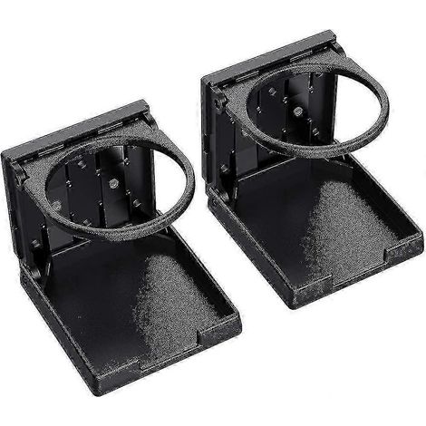 Lot de 2 porte-gobelets de voiture, porte-canette/porte-bouteille universel pliable (1/5)
