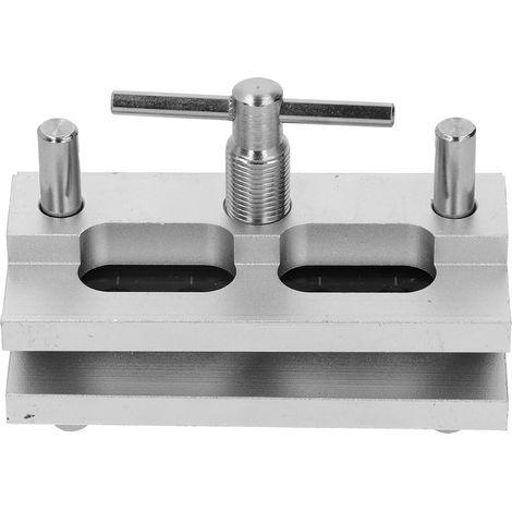 Kit de gabarit de perçage à centrage automatique pour tourillons, guide de perçage, poinçon de repérage en acier allié pour le travail du bois, système métrique (1/5)