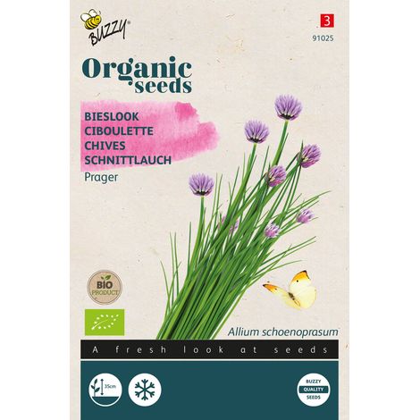 Buzzy Organic Ciboulette Prager- Bio - Ca. 0,4 gr (Livraison (1/2)