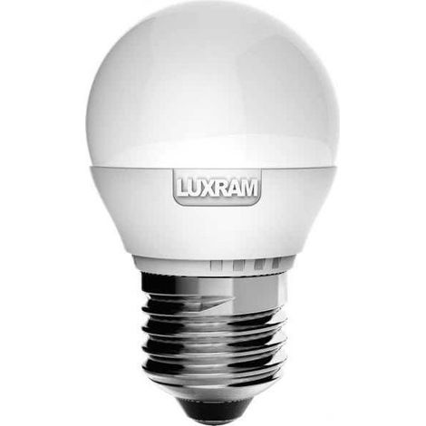Ampoule e27 (épaisse) sphérique value plus led 4w 6400k 400lm -a+