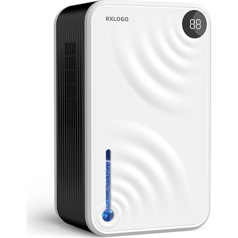 The dehumidifier switches off automatically (dehumidifier with white LED display, room size: 40 m²) (1/5)