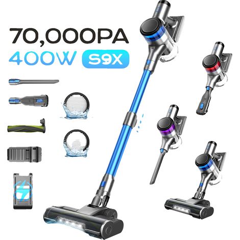 Aspirapolvere senza fili, elevata potenza di aspirazione, design leggero, S9X-70KPA (1/2)