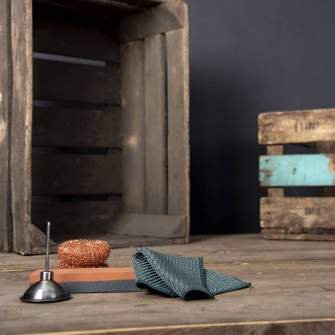 Esschert Design Ensemble d entretien des outils de jardinage (1/5)