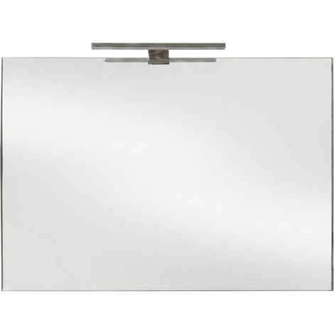 Specchiera Bagno Illuminazione LED Metallo Design Moderno Parete (1/5)