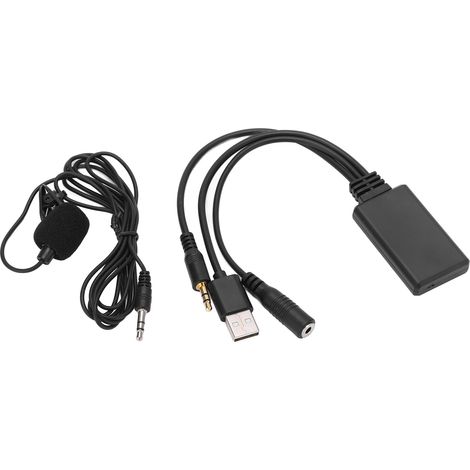 Câble adaptateur Bluetooth 5.0 auto avec micro kit mains-libres pour Alfa Romeo 159 (2007+) (1/5)