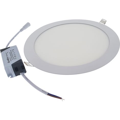 18W Panel LED empotrable - Redondo 4000K Ø225