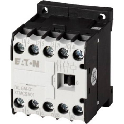 Contacteur Eaton série Eaton Moeller, 3 pôles , 3NO, 9 A, 24 V c.c., 4 kW ( Prix pour 1 ) (1/5)