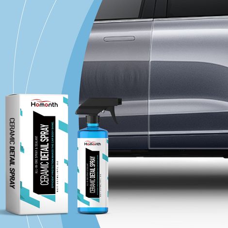 Auto-Keramik-Detailspray – Lackpflege, Fleckenentferner, Imprägnierung, transparenter Schutzlack – 237 ml -- DE (1/5)