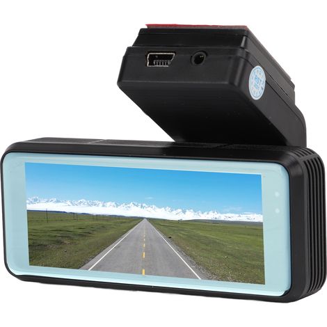 1080P DVR Autokamera, 120° Weitwinkel-Rückspiegel-Videorekorder, Nachtsicht, 3,16 Zoll, In-Dash-Kamera. (1/5)