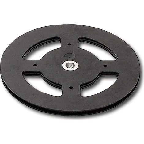 Drehteller Drehplatte Discociak ø 160mm zum Drehen und Ausrichten, Kunststoff schwarz
