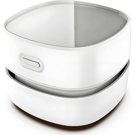 Mini-Tischstaubsauger – Kabelloser, per USB aufladbarer Tischstaubsauger mit 1400-mAh-Akku, starke Saugkraft für Tastatur, Staub, Krümel, Papierspäne und Tierhaare (1/5)
