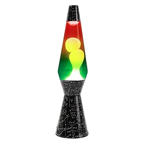 I-TOTAL - LAMPE À LAVE MAGMA & GLITTER (MATEMATIC) XL1784