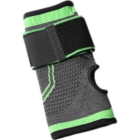Attelle de poignet extensible et respirante à compression et absorption des chocs, protection de poignet sportive M (1/5)