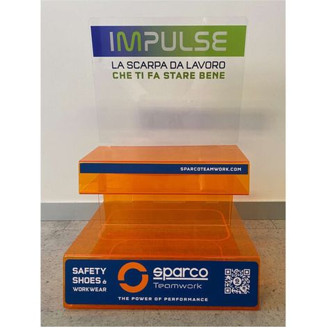 SPARCO ESPOSITORE CALZATURE PLEXI IMPULSE
