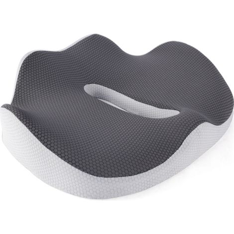 Kissen aus Memory-Schaum für Rollstühle, Büro-, Küchen-, Gaming- oder Autositze zur Linderung von Steißbein-, Ischias-, Rücken-, Bein- und Hämorrhoidenschmerzen