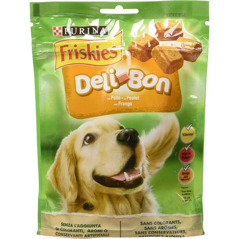 snack per cani purina friskies "deli-bon" con pollo 130 gr (1/5)