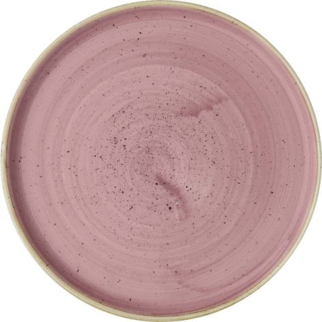 Assiette à bord Stonecast rose pétale - 210 mm - Finedine (1/5)