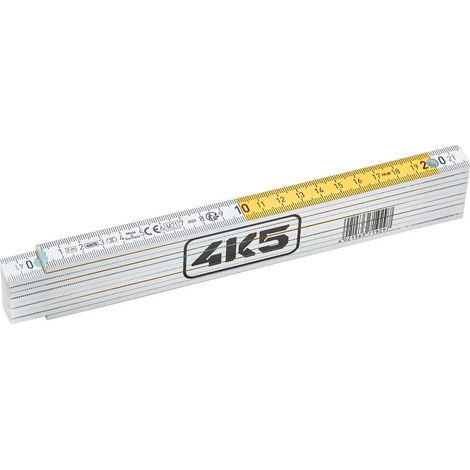 Metro pieghevole con goniometro integrato 4K5 606.105-2 - FR2X (23 cm - 2 m)