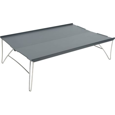 Table de Pique-nique en Aluminium Léger avec Barbecue Intégré, Portable et Anti-Rouille (1/5)
