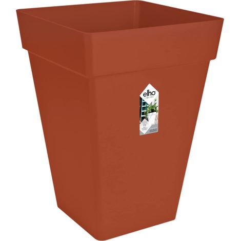 Elho Loft Urban Quadrato Alto planteur, Mattoni, 37 cm (1/5)