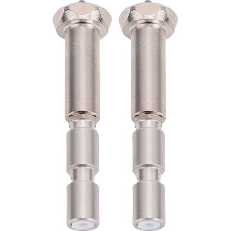 Buses intégrées en acier trempé, 2 pièces, adaptées à l'imprimante 3D Anycubic Kobra 3 Maximum, Tube de gorge en alliage Ti, échange rapide 0.6mm (1/5)