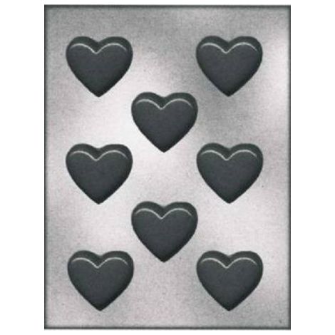 Silikomart stampo cuore in plastica per cioccolato