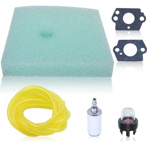 537186301 Fuel Air Filter Line Gasket Kit For Husqvarna 123C 123L 123LD 223L 223R 322L 323C 323E 323HE 323L 323LD 323P4 323R 323RJ 325C 325CX 325CX 3225E 325 HDA 325RX 326C 326L (1/5)
