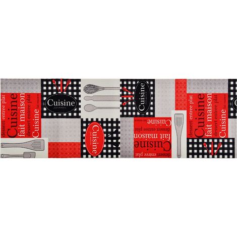 Maison Exclusive - Küchenbodenmatte Waschbar Cuisine 60x180 cm (1/5)
