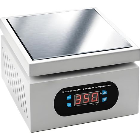Station de Chauffage PCB, Plaque de Soudage 800W, Chauffage Électrique à Micro-ordinateur LED pour Préchauffage de Composants, Station de Préchauffage pour Réparation SMD, 200x200mm (Prise UE) (1/5)