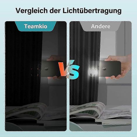 Rideaux occultants, stores occultants, rideaux occultants pour puits de lumière et protection solaire, stores enrouleurs occultants sans perçage (1/4)