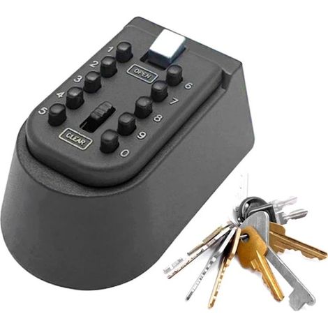 Cassetto portachiavi sicuro con serratura a combinazione a 10 cifre - AquaForge (1/5)