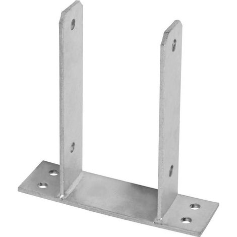 Pied de Poteau en U Type Pbu-121 - 200x60x200x121x5 mm - D-Work (1/5)