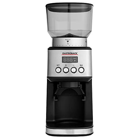 Moulin à café numérique 31 niveaux de mouture de fin à grossier 2 modes automatiques - moudre directement dans le porte-filtre ou dans le récipient de conservation (1/5)