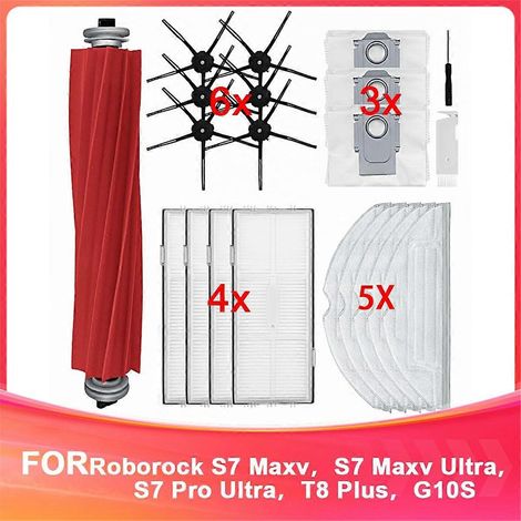 pour Roborock S7 MaxV, S7 MaxV Ultra, S7 Pro Ultra, Brosse principale-- (1/5)