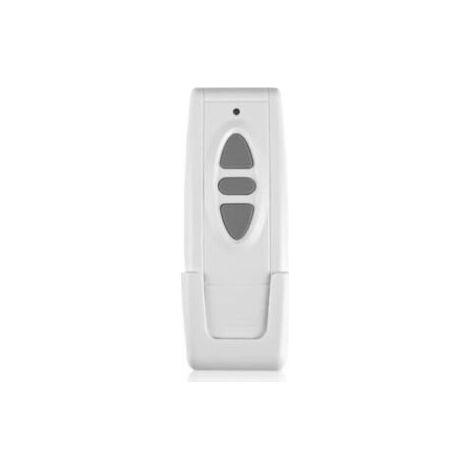 Odipie – Télécommande universelle 433,92 MHz pour volets roulants et portes de garage – 3 canaux – Portée jusqu'à 100 mètres – Support mural inclus (1/3)