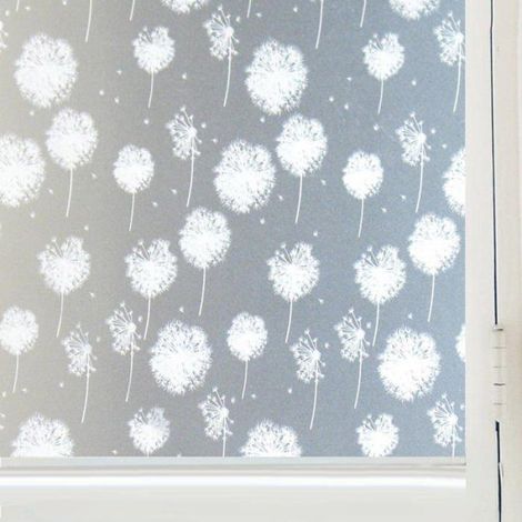 Film Fenetre - Anti Regard - PVC Electrostatique - 44,5 x 200 cm - Repositionnable Sans Colle (1/5)