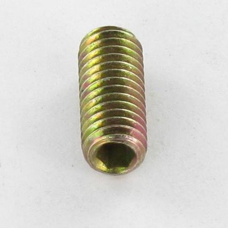 Vis métaux Sans tête six pans creux (sthc) Clé de 3 HC3 M6X25 Bout pointeau Bichromaté-10 pièces