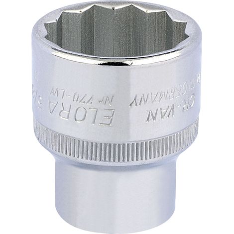 Draper 770-LW 5/8-inch and 1/2-inch Square Drive Elora Whitworth Bi-Hexagon Socket Set (1/5)