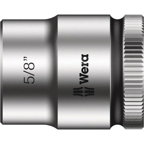 Wera 8790 HMB Zyklop-Steckschlüsseleinsatz mit 3/8"-Antrieb, 5/8" x 30 mm - 05003576001