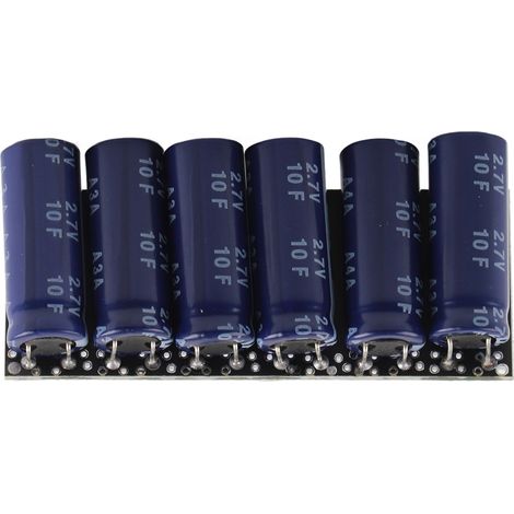 Module de condensateurs supercapacité 16V 1F 2F Farad, série 2.7V 10F avec carte de protection pour CMOS 15V‑16V (1/5)