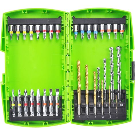 Coffret 34 mèches et embouts - Constructor