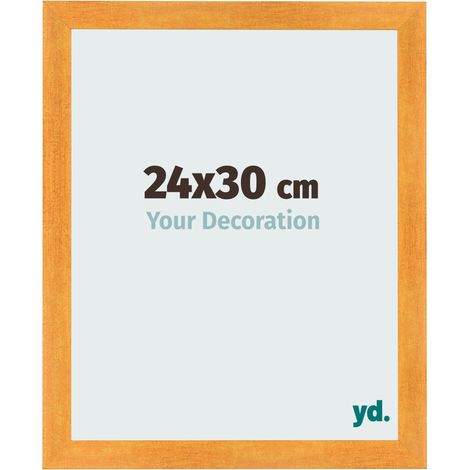 yd. - Cadre photo 24x30 - Orange - MDF - Pisa (1/5)