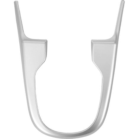 Garniture de panneau de levier de vitesses de console centrale, couvercle de panneau de boîte de vitesses compatible avec Honda Fit/Jazz 2014-2018, finition argent mat (1/4)