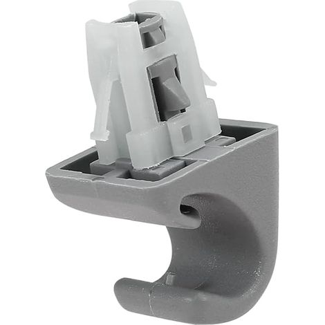 Support de fixation de pare-soleil de voiture avec crochet et clip 74348-33040 pour Toyota Camry 2007-2017, en plastique gris